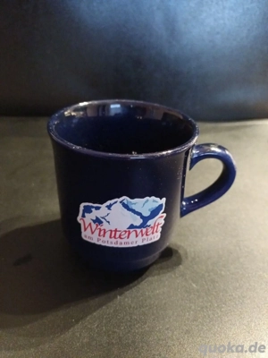 Tasse Winterwelt am Potsdamer Platz für Sammler