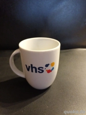 VHS Tasse Werbetasse Kaffeetasse für Sammler