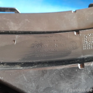 Lüftungsgitter vorne Rechts + Links VW Polo 2015 2018, 6C0853666 Bild 2