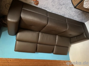 Sofa 3 Sitzer mit elektrischer Sitzverstellung und 2x USB-Anschluß