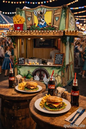 Imbiss komplett ausgestattet | 2-Achsen-Anhänger | sofort startklar