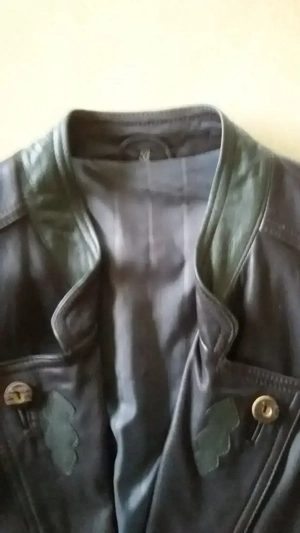 Ledertrachtenjacke Herren Gr. 48 Bild 3