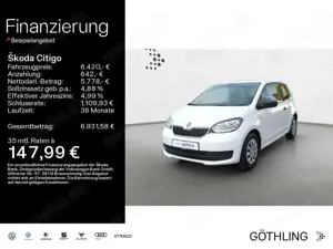 Skoda Citigo Active 1,0 MPI 44 kW 5-Gang*Klima*DAB*Iso