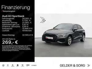 Audi A3 45 TFSIe S line Business*AHK*Sound*