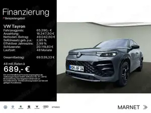Volkswagen Tayron 2.0 TDI 4M DSG R-Line NAV*AHK*DIGI*PANO