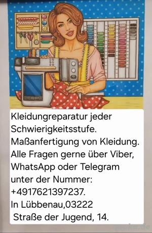 Kleiderraum in Lubbenau 