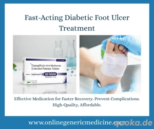 Effective Diabetic Foot Ulcer Treatment online | Shop at OnlineGenericMedicine