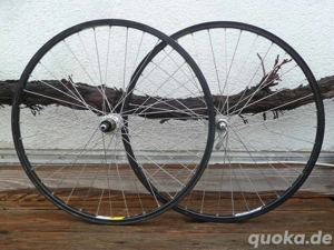 Vintage-Laufräder 26" Campagnolo ZARK + Shimano DX M650. Top Zustand.