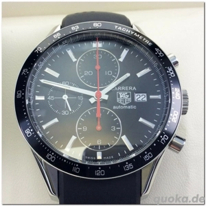 TAG HEUER Carerra Racing Chronograph Ref. CV2014.FT6014 Edelstahl Full Set