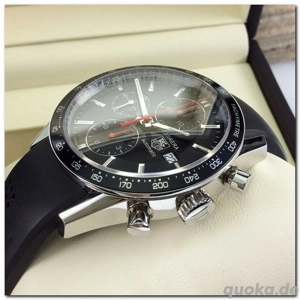TAG HEUER Carerra Racing Chronograph Ref. CV2014.FT6014 Edelstahl Full Set Bild 8