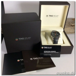 TAG HEUER Carerra Racing Chronograph Ref. CV2014.FT6014 Edelstahl Full Set Bild 2