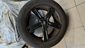 Hyundai original Alufelge 7 x 17 mattschwarz 