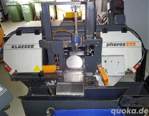 KLAEGER pharos 220 Sägeautomat Kläger Bandsäge Metall Bild 2