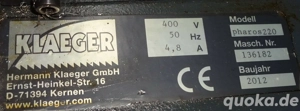 KLAEGER pharos 220 Sägeautomat Kläger Bandsäge Metall Bild 7