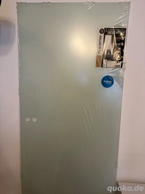 mattierte Glastür, neu in OVP