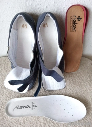 AVENA Leder Sneaker Schuhe in Größe : 41 NEUWERTIG  Bild 7