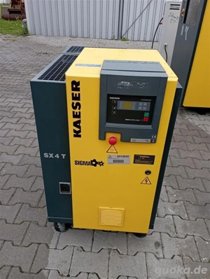 Schraubenkompressor KAESER SX 4T kw0.33 m  min8 Bar mit eingebautem Trockner