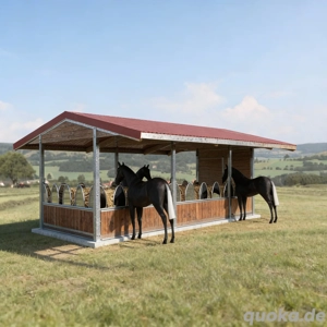 Heuraufe für Pferde, stabile Pferderaufe - Fütterungssysteme