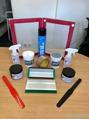 Siebdruck-Set Plus Plus B&W   komplettes Starterset