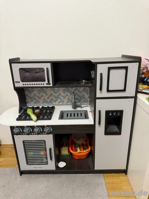 spielküche mit viel zubehör 