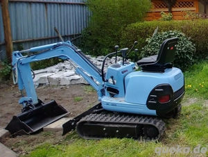 Minibagger Kubota SK 005 mit Ausleger-Knickmatik