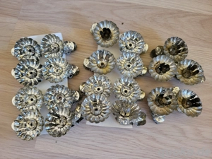 21 Kerzenhalter für Kerzen Weihnachtsbaum Christbaum Vintage