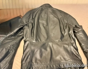 EDC by Esprit Lederjacke Herren Größe S Echtleder Schwarzer 