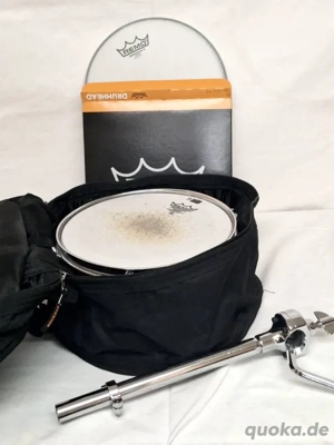 Mapex Piccolo Snare 10  x 5,5  mit Tasche und Haltearm Bild 7
