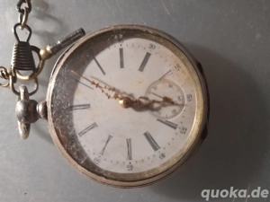 Silberne Taschenuhr 800 er