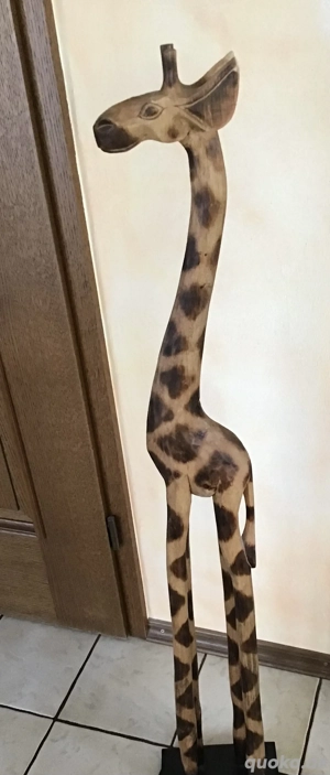 Giraffe deko Holz 120 cm