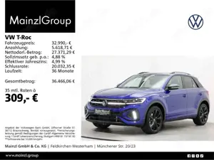 Volkswagen T-Roc 1.5 TSI DSG R-Line Kam. Matrix AHK SHZ