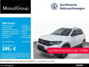 Volkswagen T-Cross 1.0 TSI Goal Navi LED SHZ Virtual ACC