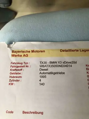 BMW X3 X3 xDrive20d Aut. xLine