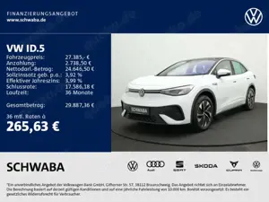 Volkswagen ID.5 Pro Performance *LED*ACC*AHK*R-KAM*8-fach*