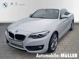 BMW 220 i Cabrio Aut. SHZG+LKRDHZG+NAVI+DAB+LED+TEMPOMAT+K