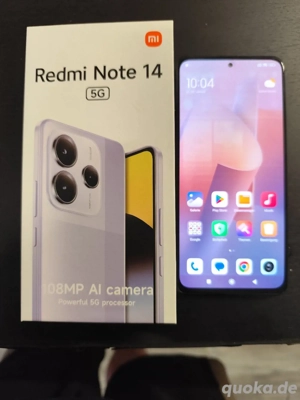 Xiaomi Redmi Note 14 mit 256gb