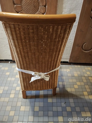 Verkaufe 5 Rattan Stühle 