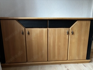 Sideboard massiv Holz Erle
