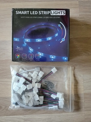 NEU OVP Smart LED Strip Lights 20m mit Fernbedienung + Verbinder