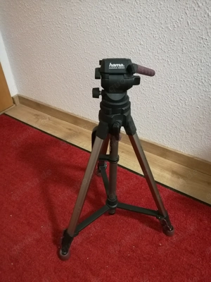 Neuwertiges Dreibein Stativ Alpha 2500 3-Wege-Panorama-Kopf Bild 5