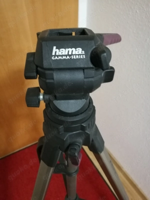 Neuwertiges Dreibein Stativ Alpha 2500 3-Wege-Panorama-Kopf