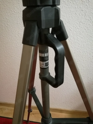 Neuwertiges Dreibein Stativ Alpha 2500 3-Wege-Panorama-Kopf Bild 3