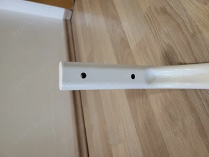 IKEA Kleiderstange MULIG weiß 60-90 cm für die Wand Bild 2