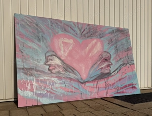 Bild auf Leinwand, modern 93 153cm