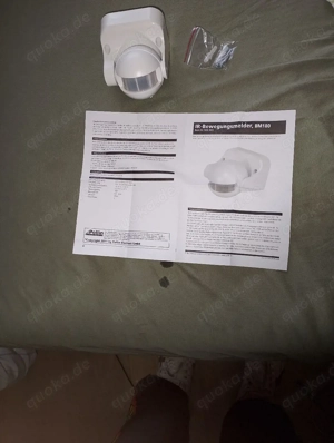 Infrarot Bewegungsmelder mit Led Fluter 5000Lumen