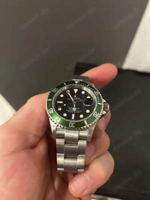 Rolex submariner 16610 LV kermit LC 100 Fullset D-Serie mit rechnung und garantie + verpakung