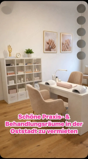 Schöne Praxis - & Behandlungsräume in der Oststadt zu vermieten - Bild 5