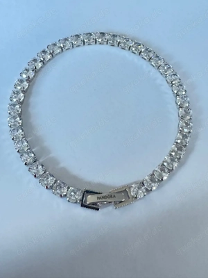 Pandora Armband 17cm Damen Zirkonia Tennisarmband funkelt traumhaft schön