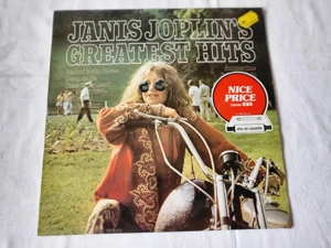 Janis Joplin "Greatest Hits" Schallplatte