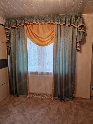 Elegantes Gardinen-Set komplett   Tüll, Vorhänge, Volant & Bogen